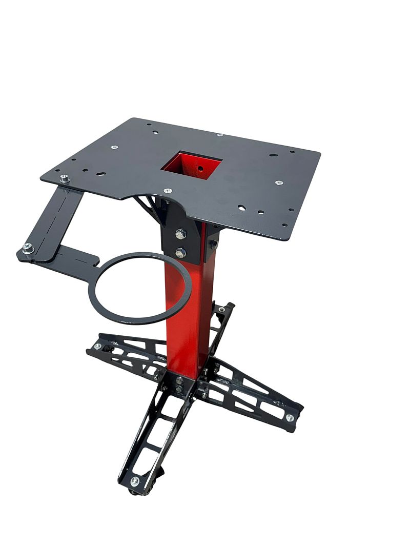 Belt grinder table